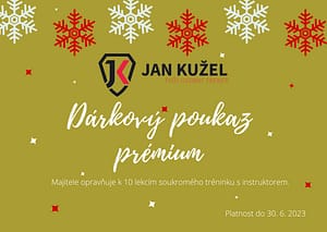 Dárkový poukaz – balíček 10 individuálních lekcí